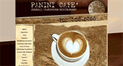 Desktop Screenshot of paninicafelv.com